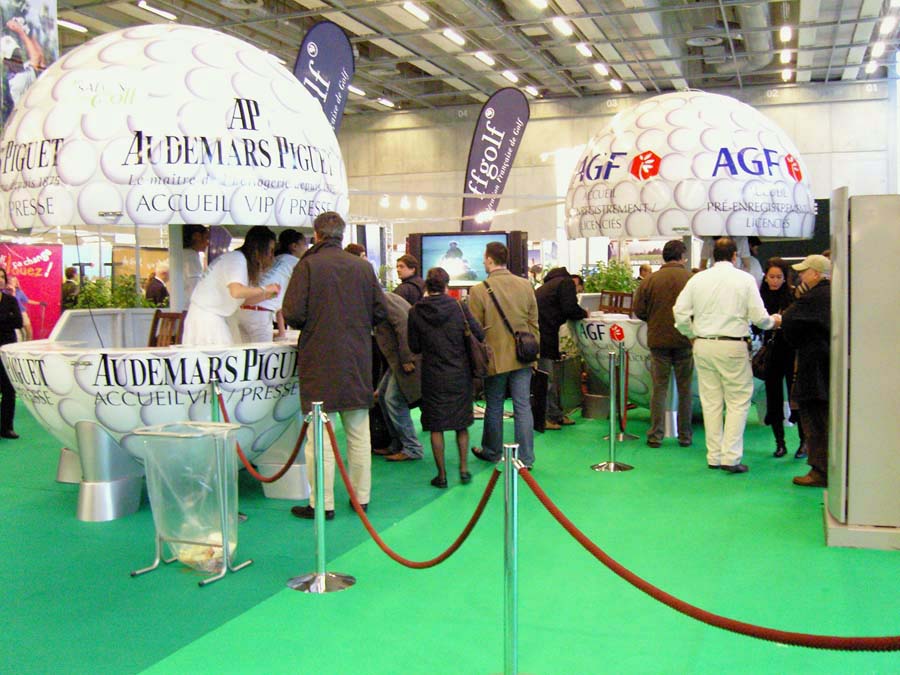 Salon de golf au Maroc